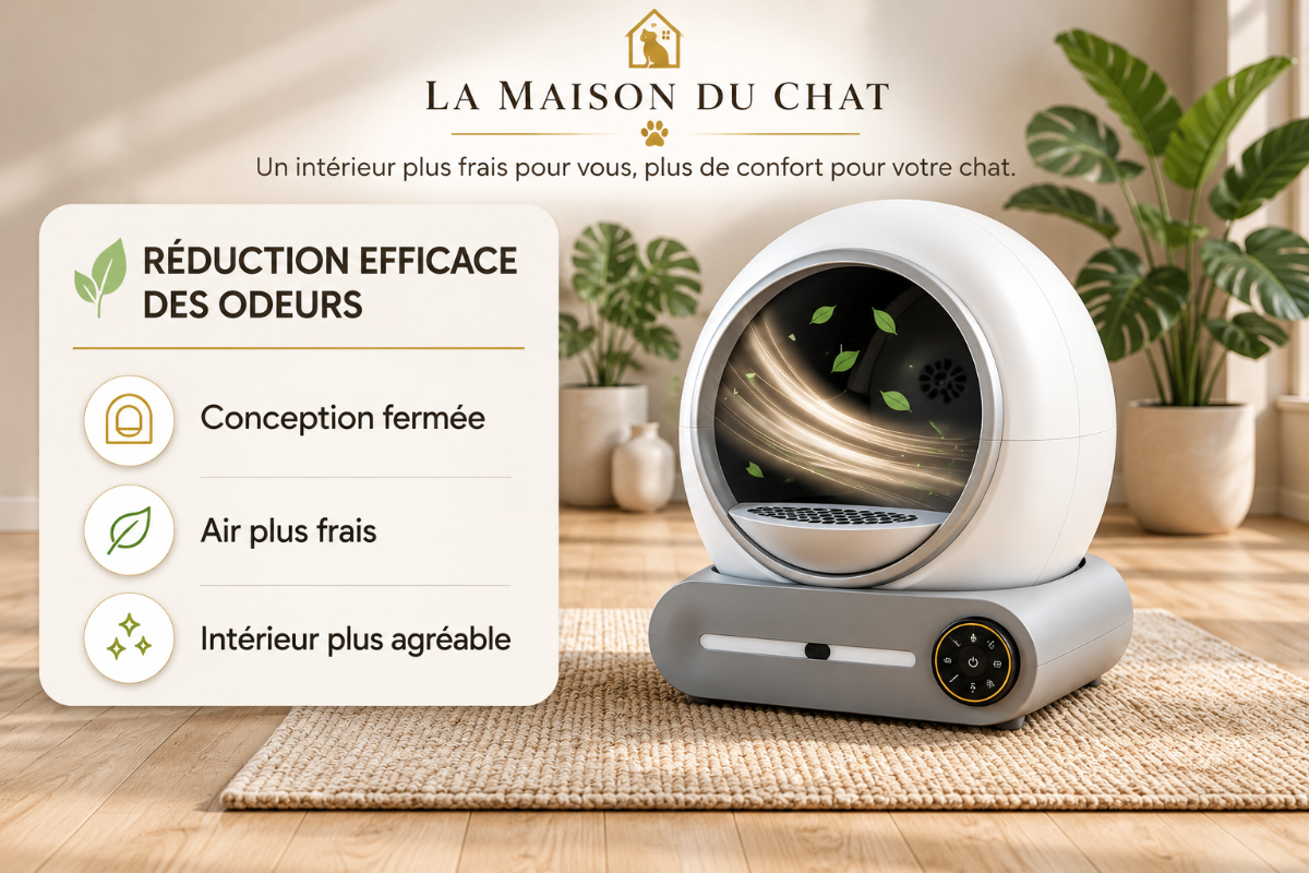Litière Autonettoyante Intelligente™ pour Chat