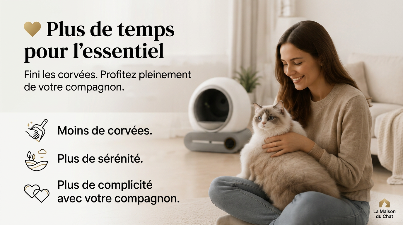 Litière Autonettoyante Intelligente™ pour Chat