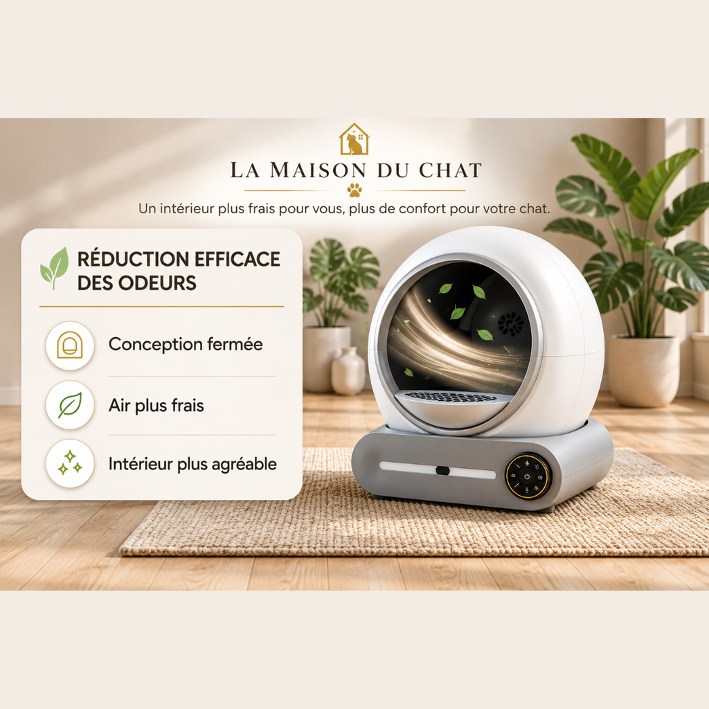 Litière Autonettoyante Intelligente™ pour Chat